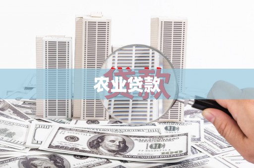 四平农业贷款