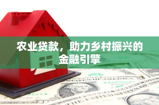 雨山农业贷款，助力乡村振兴的金融引擎