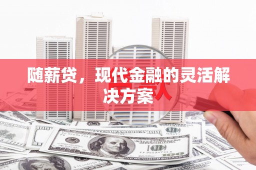 莱城随薪贷，现代金融的灵活解决方案