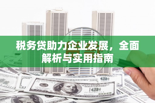 安县税务贷助力企业发展，全面解析与实用指南