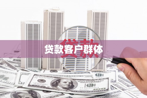 巩留贷款客户群体