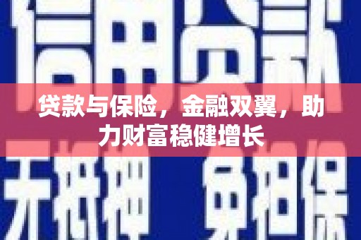 盐源贷款与保险，金融双翼，助力财富稳健增长