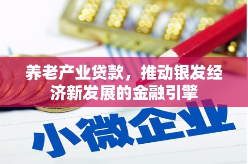 沁源养老产业贷款，推动银发经济新发展的金融引擎