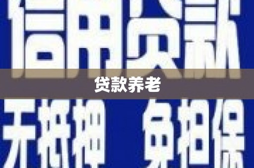南丹贷款养老