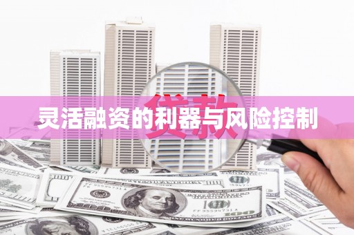 阳曲灵活融资的利器与风险控制
