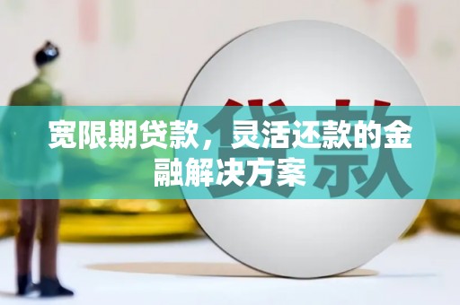 新罗宽限期贷款，灵活还款的金融解决方案