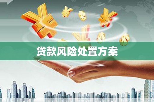 站前贷款风险处置方案