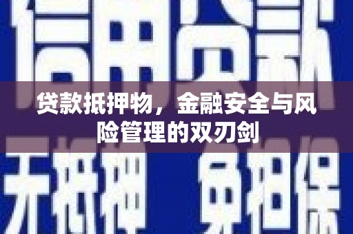 大冶贷款抵押物，金融安全与风险管理的双刃剑