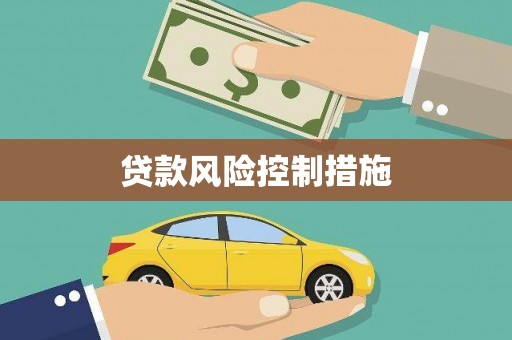 常平贷款风险控制措施
