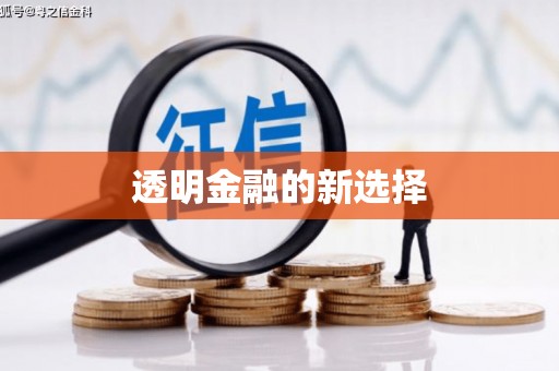 吴中透明金融的新选择