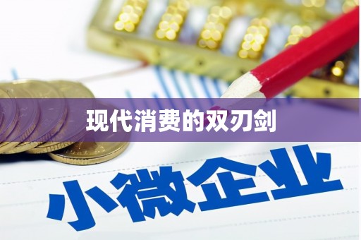 阜康现代消费的双刃剑